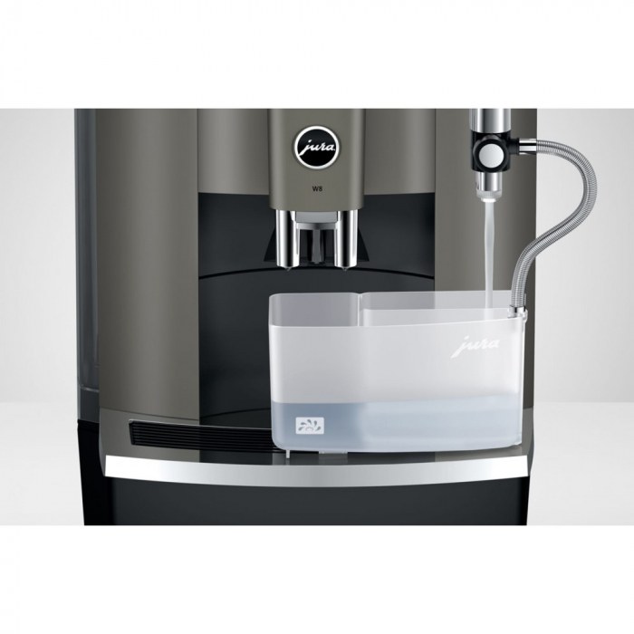 Espressor automat profesional JURA W8, afisaj TFT, 15 bari, 3 l, Dark Inox - pukika.ro [10]