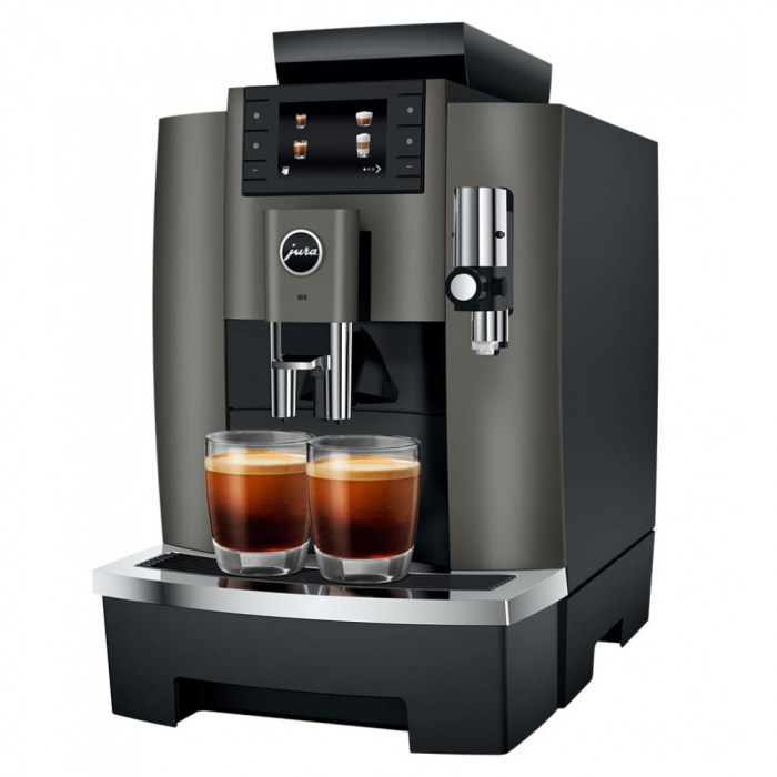 Espressor automat profesional JURA W8, afisaj TFT, 15 bari, 3 l, Dark Inox - pukika.ro [2]