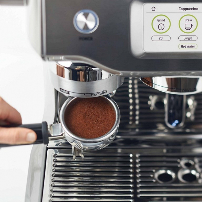 Espressor Automat Sage SES990BST4EEU1 Oracle Touch, 2400W, Râșniță Integrată, 15 Bar, Sistem Auto Milks, Espresso, Latte, Flat White, Touchscreen, 2.5 L, Gri pukika.ro [2]