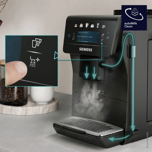 Espressor Automat Siemens, 1500 W, Touch, 15 bar, Rezervor 1.8 L, Negru pukika.ro [5]