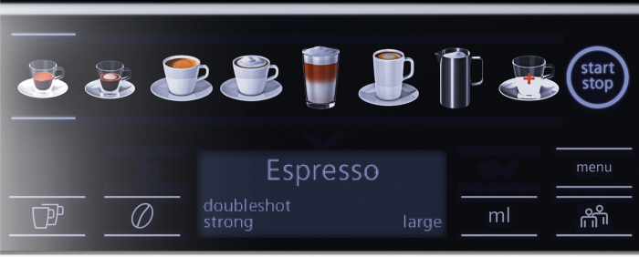 Espressor Automat Siemens EQ.6 Plus S700 TE657319RW, 1500W, 15 Bar, OneTouch DoubleCup, Spumare Lapte Automată, 1.7 L. Argintiu pukika.ro [3]