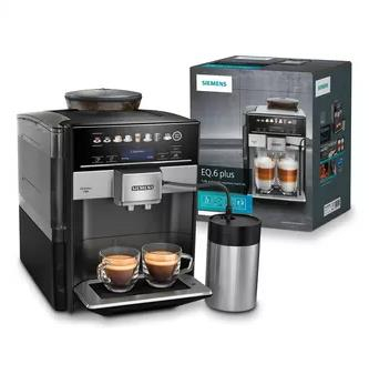 Espressor Automat Siemens EQ.6 TE658209RW, 1500 W, Cappuccino, Americano, Ristretto, Latte, 19 Bar, Touch, 1.7 L, Negru pukika.ro [2]