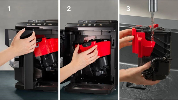 Espressor Automat Siemens TP513R09, 1500 W, 15 bar, Touch, 10 Programe, Rezervor 1.9 L, Negru pukika.ro [4]