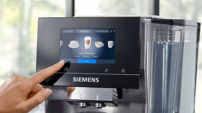 Espressor Automat Siemens TQ715R03, 1500 W, 19 bar, Touch, Rezervor 2.4 L, Negru pukika.ro [2]