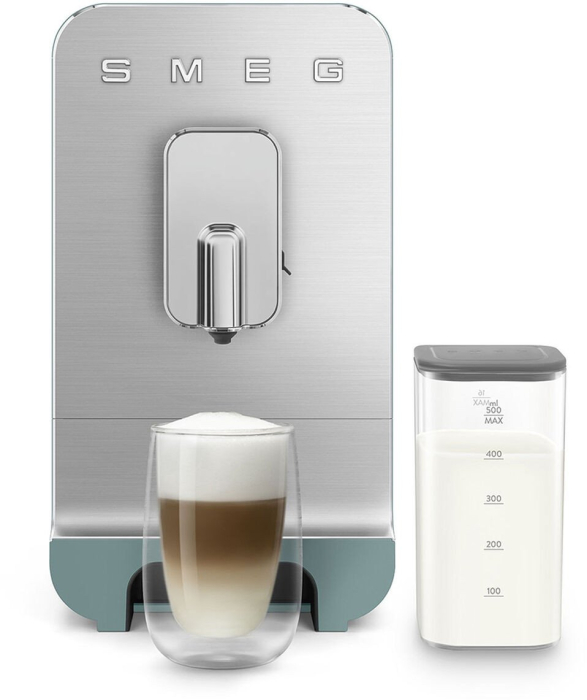Espressor Automat Smeg Collection, 1350 W, 19 bar, Rezervor 1.4 L, Verde pukika.ro [2]