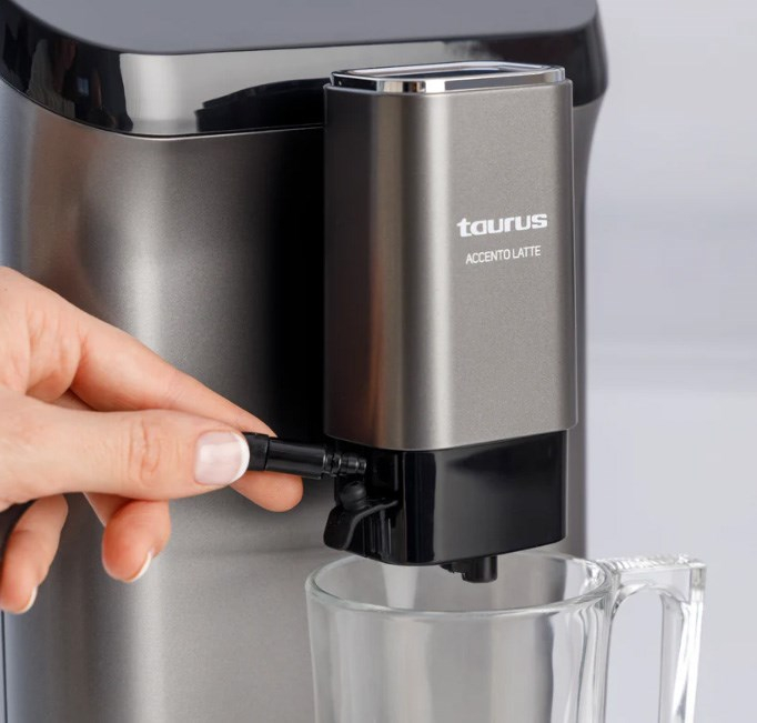 Espressor Automat Taurus Accento Latte, 1350 W, 20 bar, Touch, Rezervor 1.5 L, Negru pukika.ro [9]