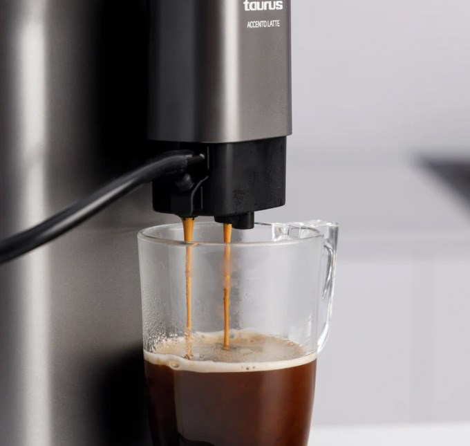 Espressor Automat Taurus Accento Latte, 1350 W, 20 bar, Touch, Rezervor 1.5 L, Negru pukika.ro [6]