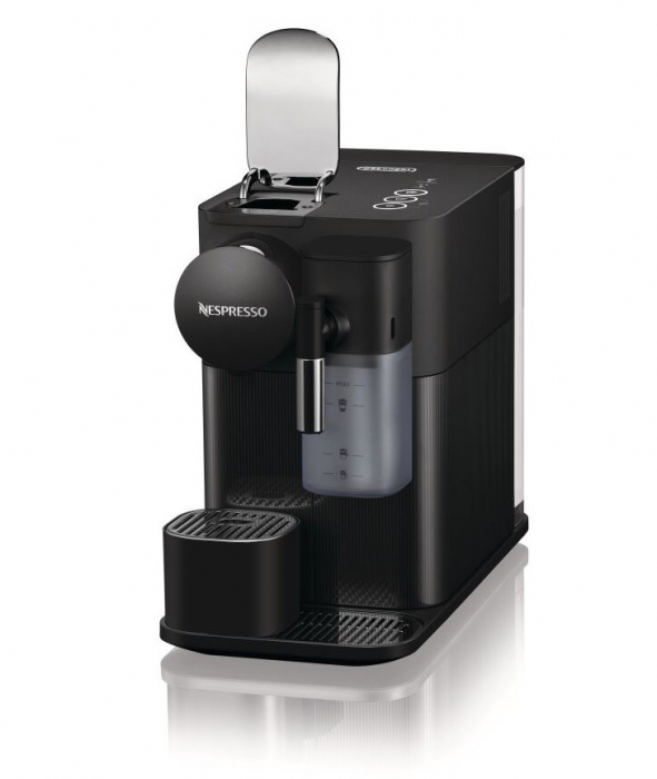 Espressor Capsule De’Longhi Nespresso Lattissima One EN510.B, 1400W, 19 Bar, Espresso, Cappuccino, Latte, Spumare Automată, Rezervor Lapte, Rezervor Apa 1 L, Negru pukika.ro [3]