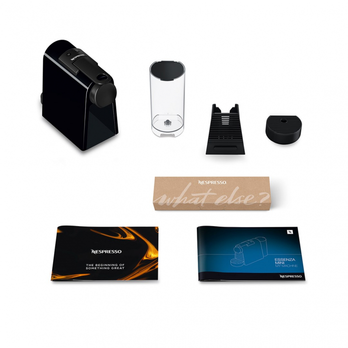 Espressor Capsule Nespresso De’Longhi Essenza Mini EN85.B, 19 Bar, 1150 W, 0.6 L, Cafea, Espresso, Design Compact, Negru pukika.ro [3]