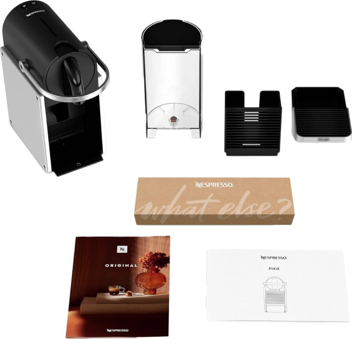 Espressor cu Capsule DeLonghi Pixie, 1260 W, 19 bar, Rezervor 1 L, Gri pukika.ro [4]