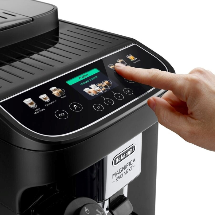 Espressor De’Longhi ECAM 310.60.B Dinamica, 1450 W, 15 bar, LatteCrema System, 1.8L, Negru pukika.ro [4]
