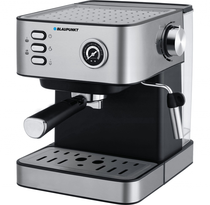 Espressor Manual Blaupunkt CMP312, 850 W, 15 bar, Cafea, Espresso, Rezervor 1.6 L, Gri pukika.ro [2]