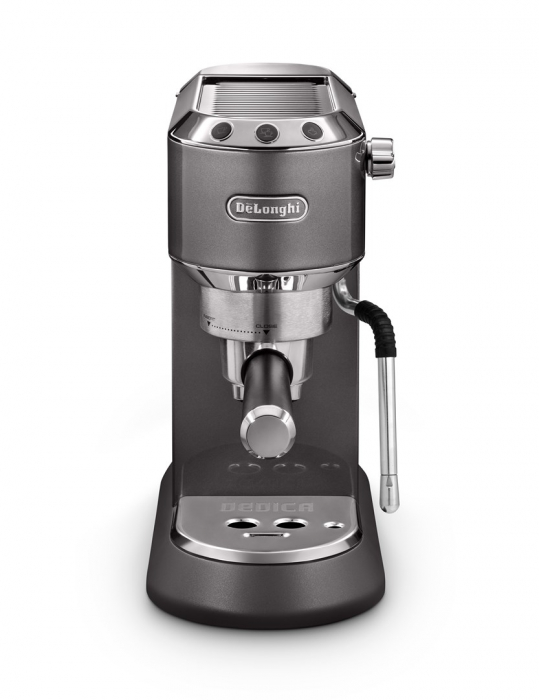 Espressor Manual De’Longhi Dedica Arte EC885.GY, 15 Bar, 1350W, Cafea, Espresso, Cappuccino System, Gri Mat pukika.ro [2]