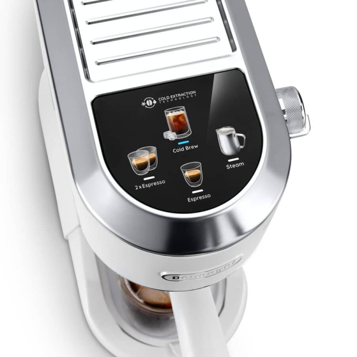 Espressor Manual DeLonghi Dedica, 1450 W, 15 bar, Rezervor 1.1 L, Alb pukika.ro [6]