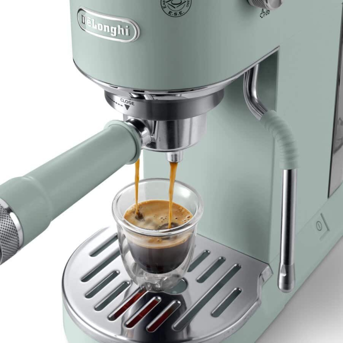 Espressor Manual DeLonghi Dedica, 1450 W, 15 bar, Rezervor 1.1 L, Verde pukika.ro [5]