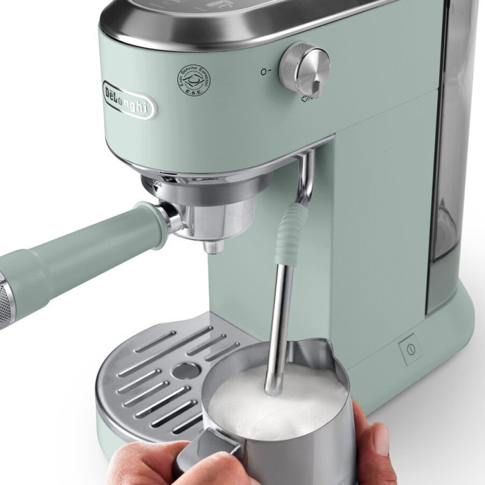 Espressor Manual DeLonghi Dedica, 1450 W, 15 bar, Rezervor 1.1 L, Verde pukika.ro [3]