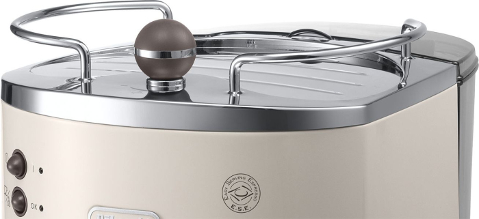 Espressor Manual DeLonghi Icona Vintage ECOV311.BG, 1100 W, 15 bar, Rezervor 1.4 L, Crem pukika.ro [4]