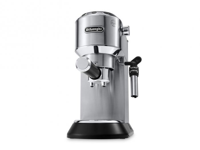 Espressor Semi-Automat De’Longhi Dedica Style EC 685.M, 1300 W, Espresso, Cappuccino si Latte, Rezervor 1.1 L, 15 Bar, Gri pukika.ro [2]