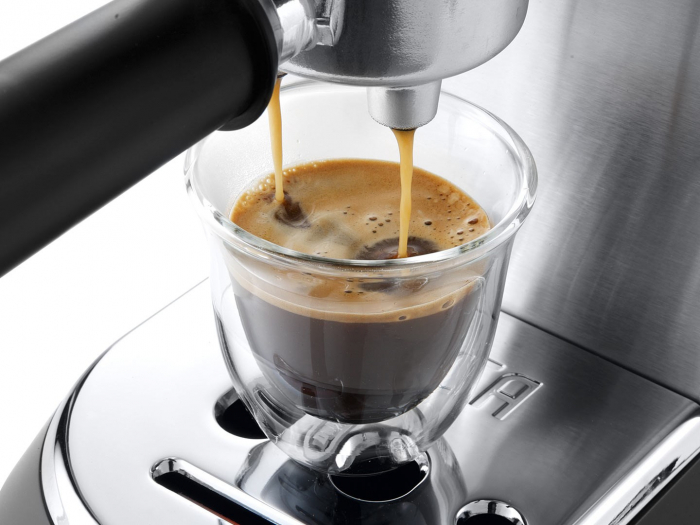 Espressor Semi-Automat De’Longhi Dedica Style EC 685.M, 1300 W, Espresso, Cappuccino si Latte, Rezervor 1.1 L, 15 Bar, Gri pukika.ro [4]