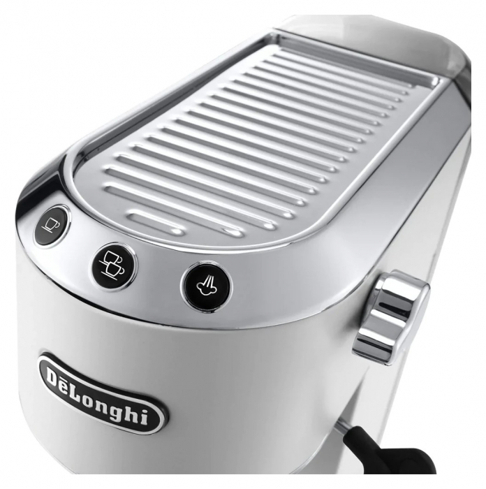 Espressor Semi-Automat De’Longhi Dedica Style EC 685.W, 1300 W, Espresso, Cappuccino, Latte, Rezervor 1.1 L, 15 Bar, Gri pukika.ro [7]