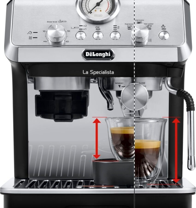 Espressor Semi-Automat DeLonghi Dedica Arte, 15 bar, 1400 W, Rezervor 2.5 L, Gri pukika.ro [2]