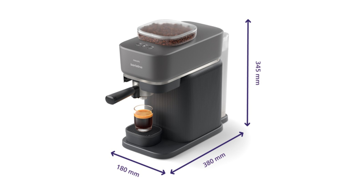 Espressor Semi-Automat Philips, 1500 W, 16 bar, Rezervor 1.2 L, Negru pukika.ro [2]