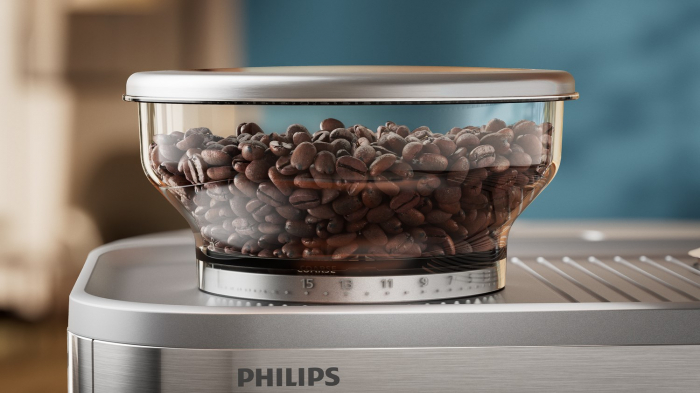 Espressor Semi-Automat Philips Series 3200 PSA3218/01, 1350 W, Espresso, Cappuccino, Americano, 15 Bar, Rezervor 2.3 L, Spumare Lapte Clasică, Gri pukika.ro [4]