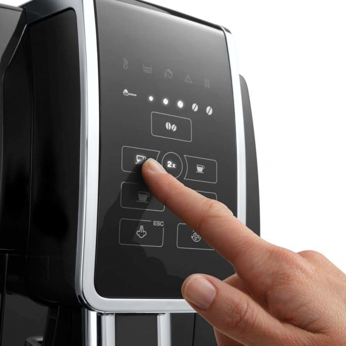 Expressor Automat De’Longhi Dinamica Ecam 350.15.B, 1450 W, Cafea si Espresso, Rezervor 1.8 L, 15 Bar, Negru pukika.ro [7]
