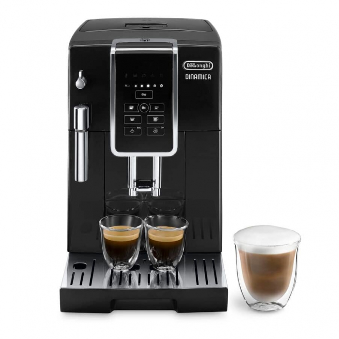 Expressor Automat De’Longhi Dinamica Ecam 350.15.B, 1450 W, Cafea si Espresso, Rezervor 1.8 L, 15 Bar, Negru pukika.ro [4]