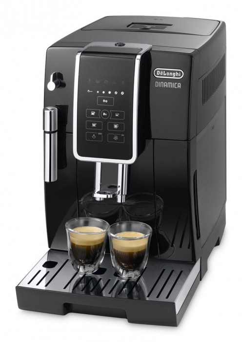 Expressor Automat De’Longhi Dinamica Ecam 350.15.B, 1450 W, Cafea si Espresso, Rezervor 1.8 L, 15 Bar, Negru pukika.ro [3]