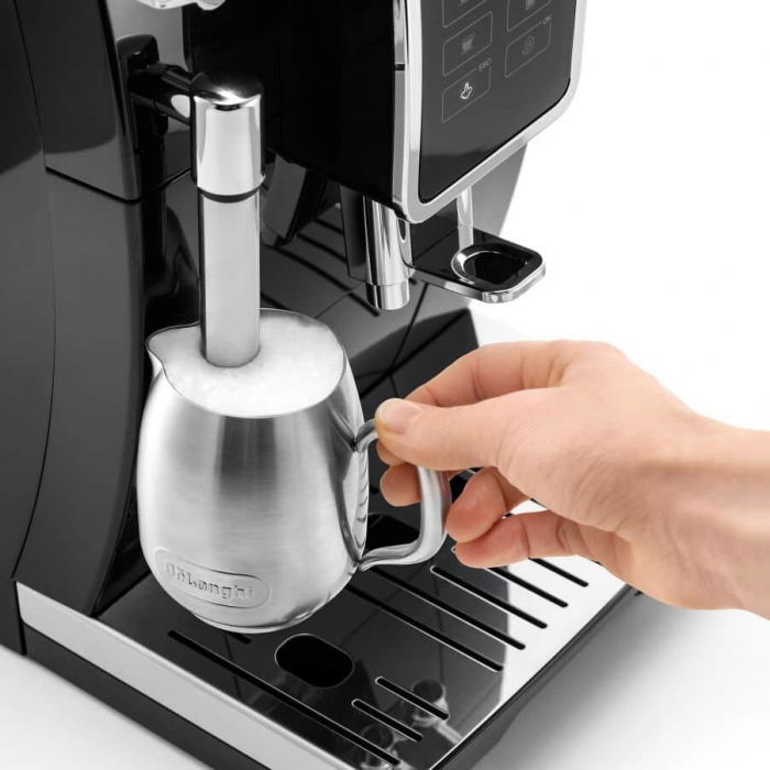 Expressor Automat De’Longhi Dinamica Ecam 350.15.B, 1450 W, Cafea si Espresso, Rezervor 1.8 L, 15 Bar, Negru pukika.ro [5]