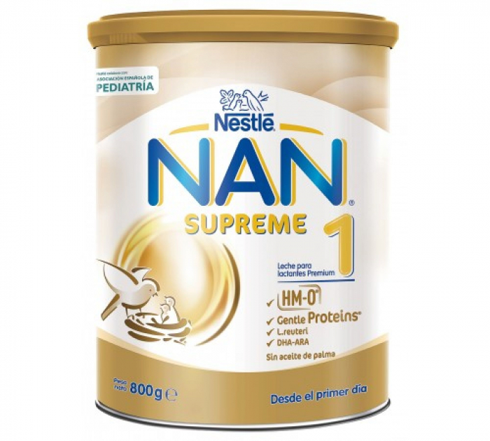 Formula de lapte Nan 1 Supreme Nestle, +0 luni, 800 g [1]
