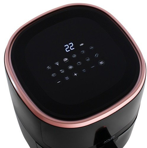 Friteuză cu Aer Cald Adler, 2000 W, Capacitate 5 L, Touch, Negru pukika.ro [10]