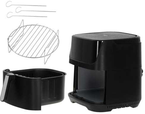 Friteuză cu Aer Cald Adler, 2500 W, Capacitate 5.5 L, Touch, Negru pukika.ro [9]