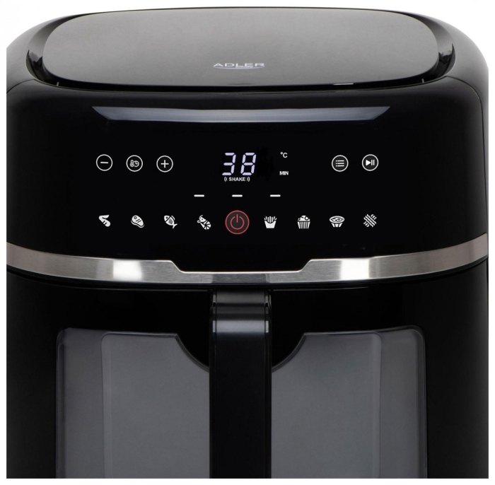 Friteuză cu Aer Cald Adler, 2500 W, Capacitate 8 L, Touch, Negru pukika.ro [3]