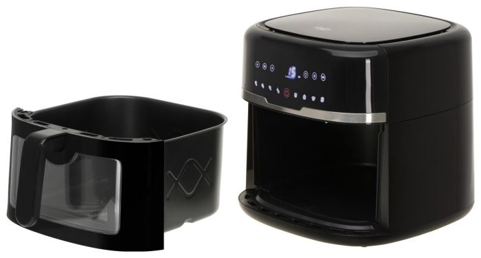 Friteuză cu Aer Cald Adler, 2500 W, Capacitate 8 L, Touch, Negru pukika.ro [6]