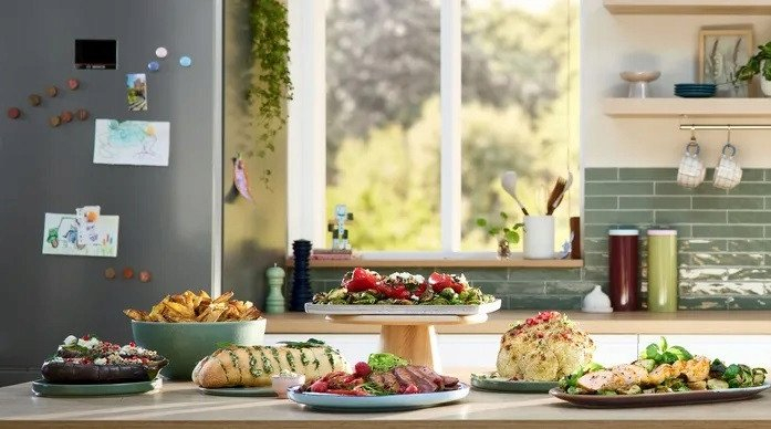 Friteuză cu Aer Cald Bosch Serie 4, 2050 W, Capacitate 6.1 L, Touch, Grill, Negru pukika.ro [9]