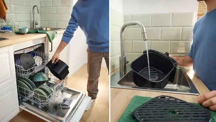 Friteuză cu Aer Cald Bosch Serie 4, 2050 W, Capacitate 6.1 L, Touch, Negru pukika.ro [3]