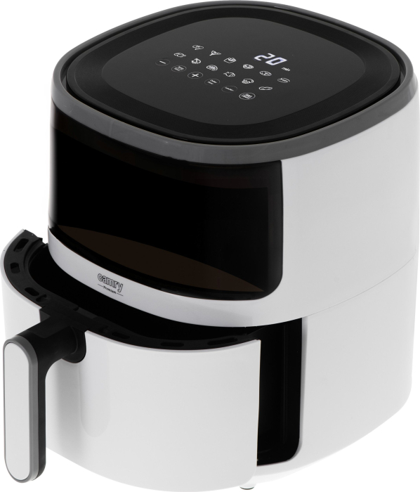 Friteuză cu Aer Cald Camry, 2000 W, Capacitate 5 L, Touch, Argintiu pukika.ro [4]