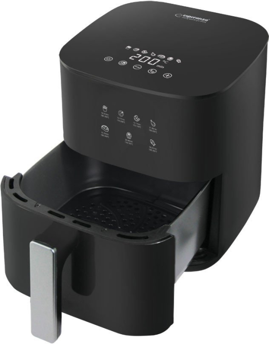 Friteuză cu Aer Cald Esperanza, 1300 W, Capacitate 3.5 L, Touch, Negru pukika.ro [2]