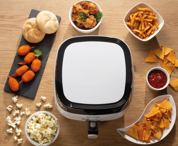 Friteuză cu Aer Cald Gorenje, 1400 W, Capacitate 3.5 L, Touch, Negru pukika.ro [7]