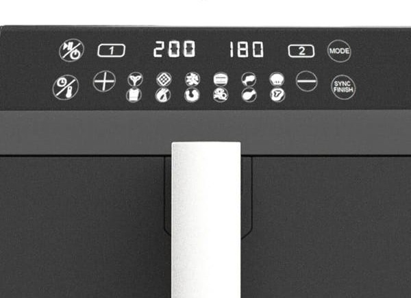 Friteuză cu Aer Cald Maestro Double, 2400 W, Capacitate 10 L, Negru pukika.ro [4]