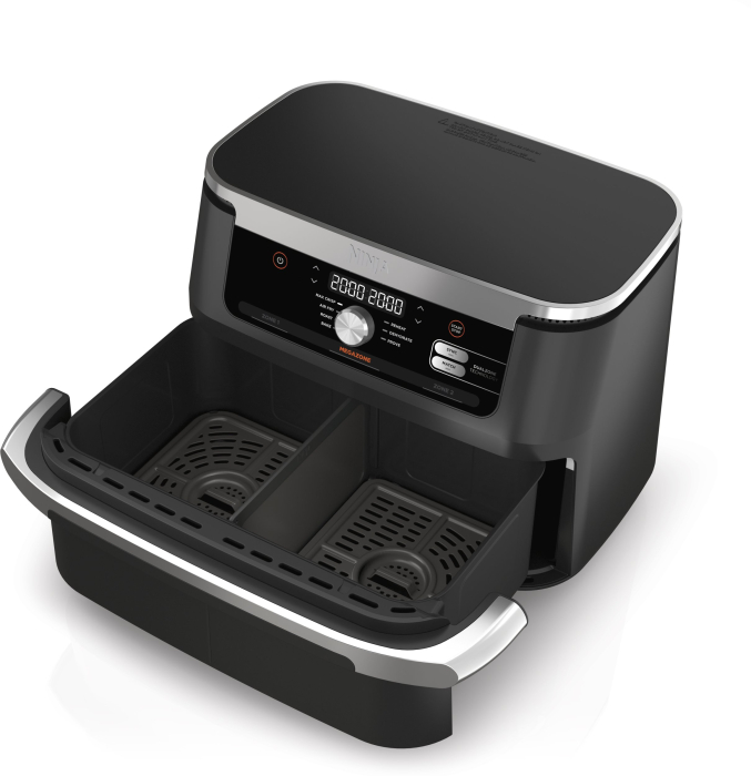 Friteuză cu Aer Cald Ninja Double, 2470 W, Capacitate 10.4 L, Negru pukika.ro [3]