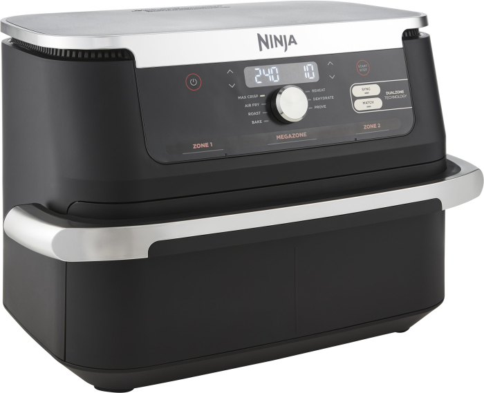 Friteuză cu Aer Cald Ninja Double, 2470 W, Capacitate 10.4 L, Negru pukika.ro [2]