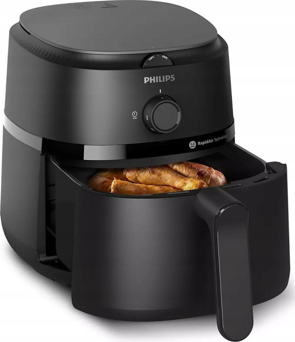 Friteuză cu Aer Cald Philips 1000 series, 1500 W, Capacitate 4.2 L, Grill, Negru pukika.ro [4]