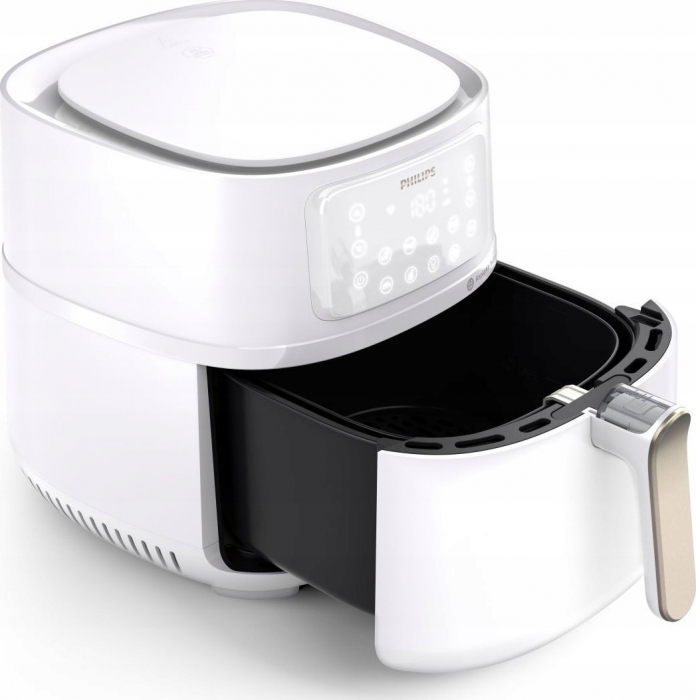 Friteuză cu Aer Cald Philips 5000 series Airfryer XXL Connected HD9285/00, 7.2 L, 2000 W, Rapid Air, 8 Programe, Wi‑Fi, Alb pukika.ro [10]