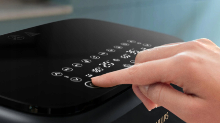 Friteuză cu Aer Cald Philips Dual, 2750 W, Capacitate 9 L, Touch, Rapid Air, Negru pukika.ro [7]