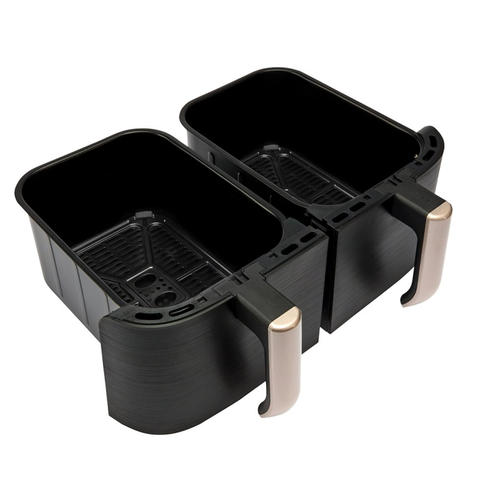 Friteuză cu Aer Cald Russell Hobbs Dual, 2800 W, Capacitate 9 L, Touch, Negru pukika.ro [5]