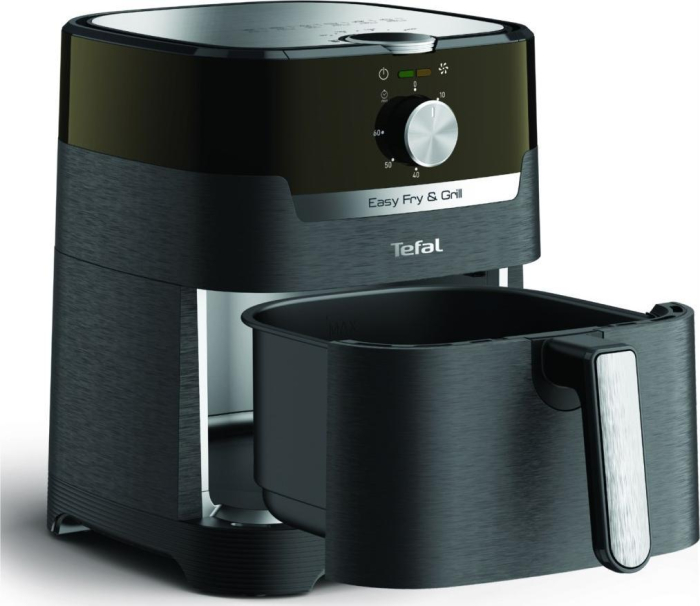 Friteuză cu Aer Cald Tefal Easy Fry & Grill, 1550 W, Capacitate 4.2 L, Negru pukika.ro [3]