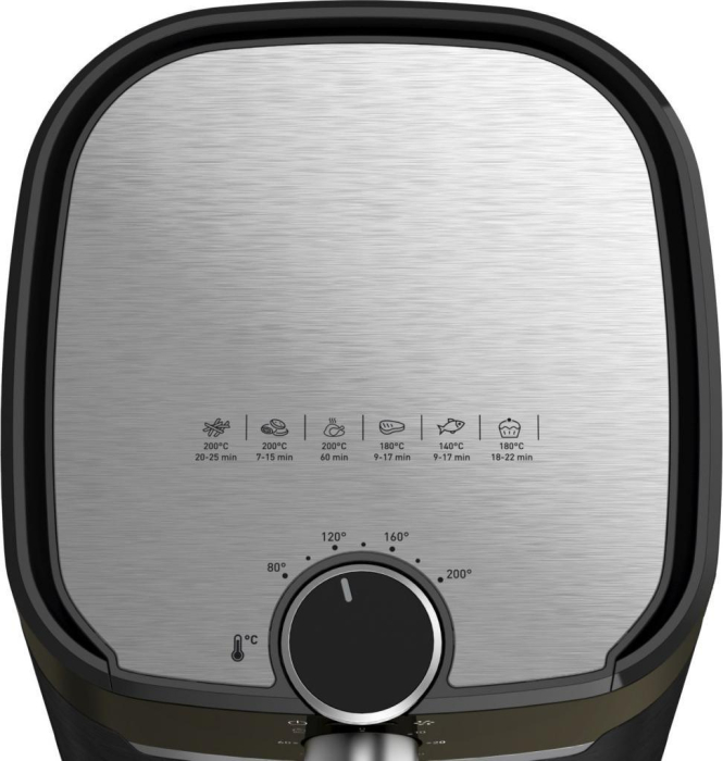 Friteuză cu Aer Cald Tefal Easy Fry & Grill, 1550 W, Capacitate 4.2 L, Negru pukika.ro [5]